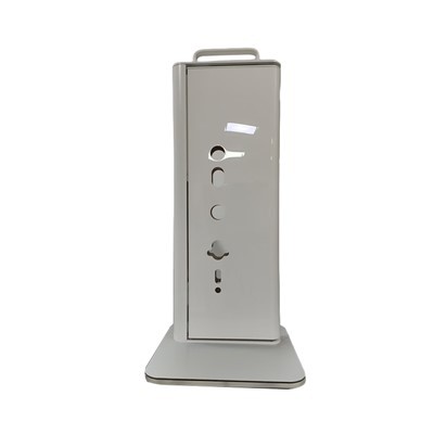 Kunststoff--Schlossständer aus Aluminium